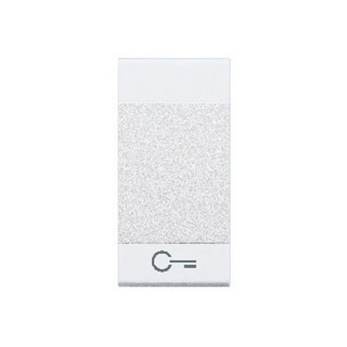 Livinglight - Tecla basculante  “Chave” - Branco, 1 módulo