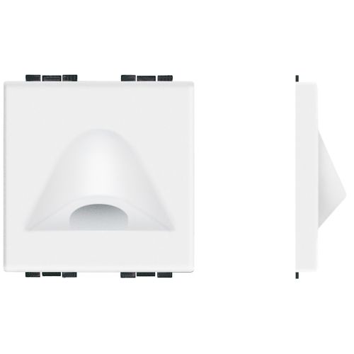 Livinglight - Saída de cabos - Branco, 2 módulos